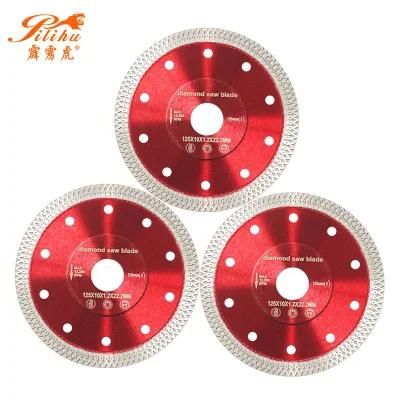 115mm Hot Press Sintered Turbo-X Diamond Saw Blade for Tile Porcelain