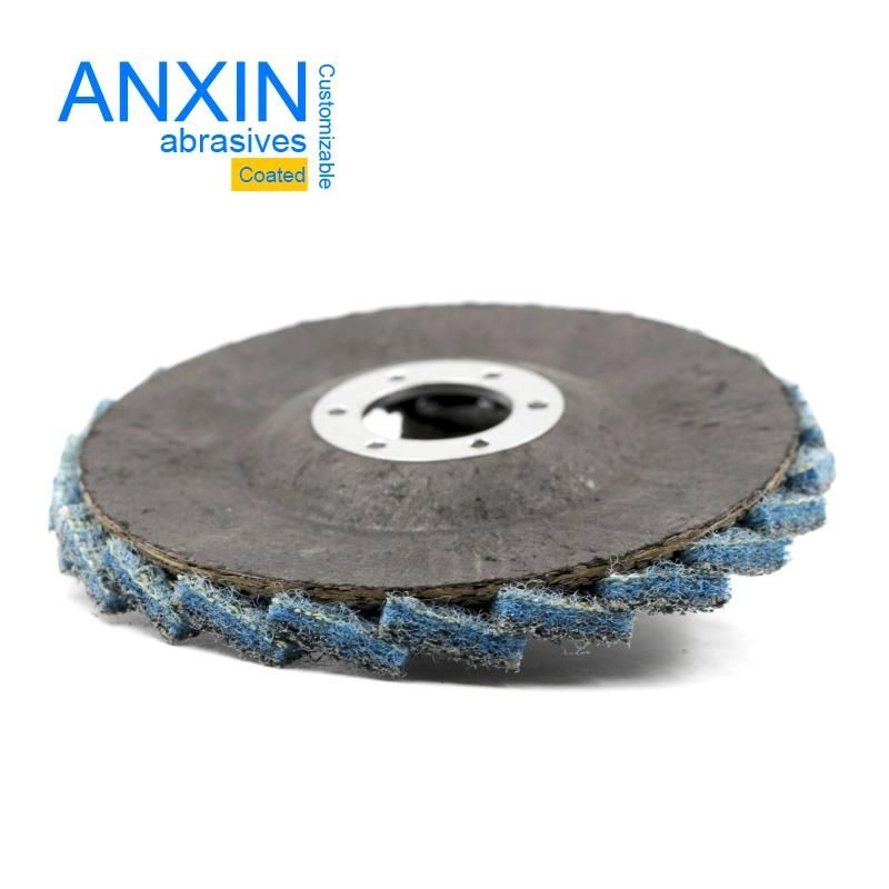 125*22mm Quality T29 Bbl Surface Conditioning Flexable Flap Disc