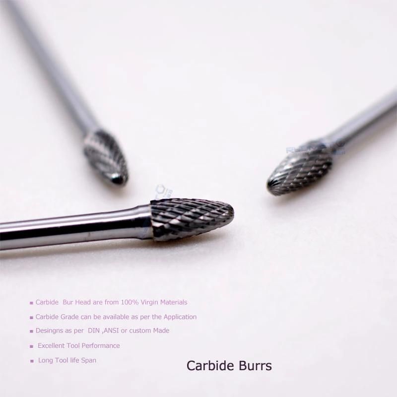 Tungsten Cemented Carbide Rotary Burrs (Carbide Rotary Files)