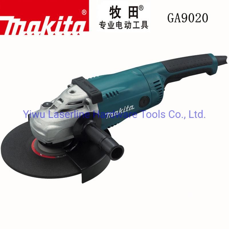Original Makita 2200W Heavy Duty 230mm 9 Inch Electric Angle Grinder with Wear Resistant Grear Large-Capacity Durable Switch