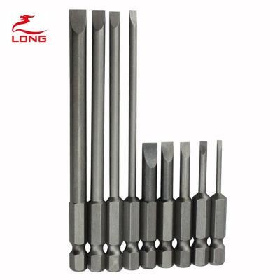 1/4&quot; Hex Shank Single End Screwdriver Bits