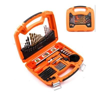 100PCS Combination HSS Drill Bit Set Include Twist Drill Wood Drill Screwdriver Masonry Drill Bits