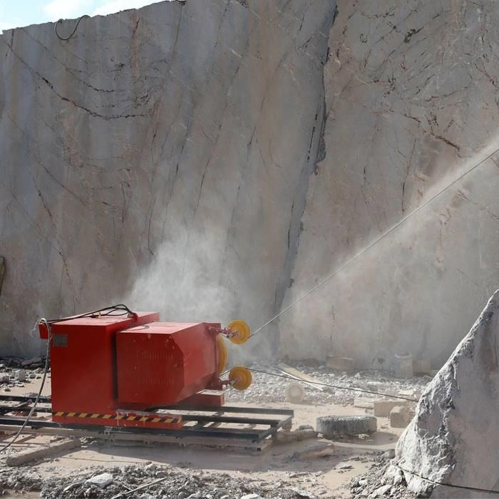 Diamond Wire Saw Machine for Cutting Granite Quarry