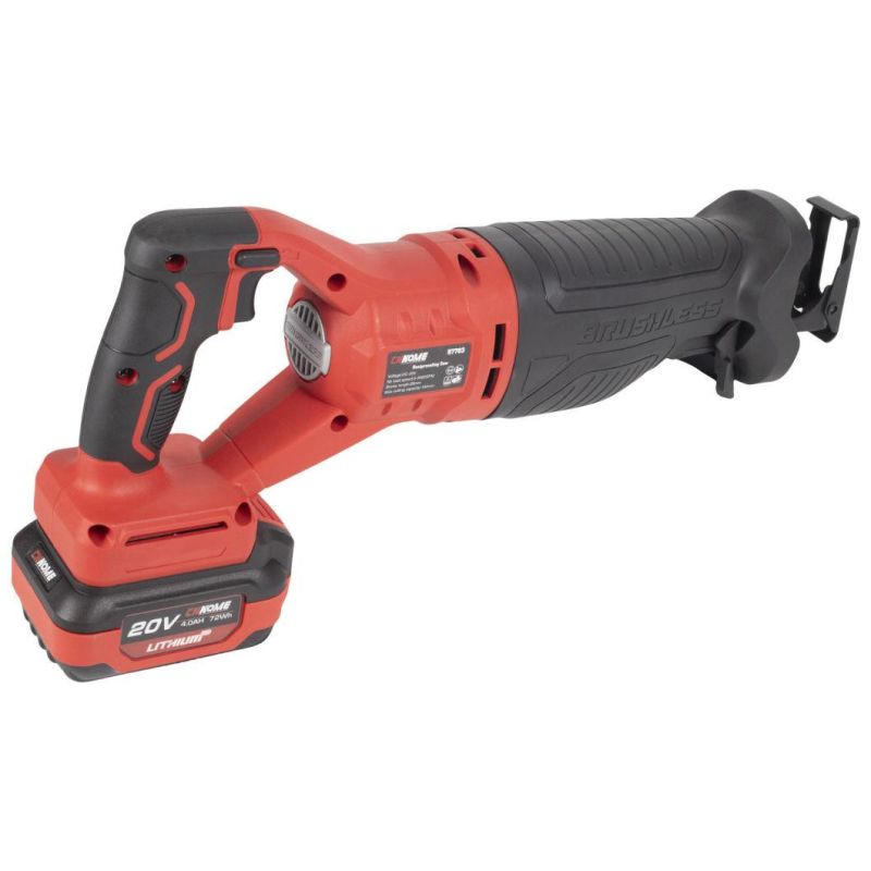 Heavy Duty Cordless 20V Brushless Reciprocating Saw Power Tools