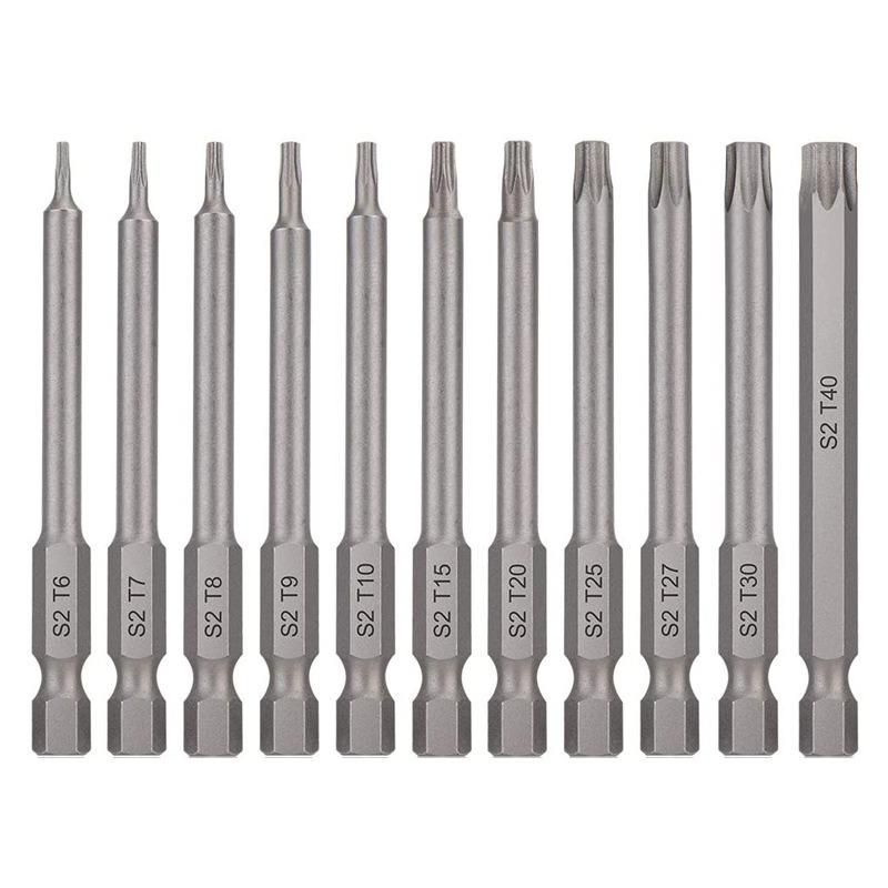 S2 Material 50mm Length Square Screwdriver Bits