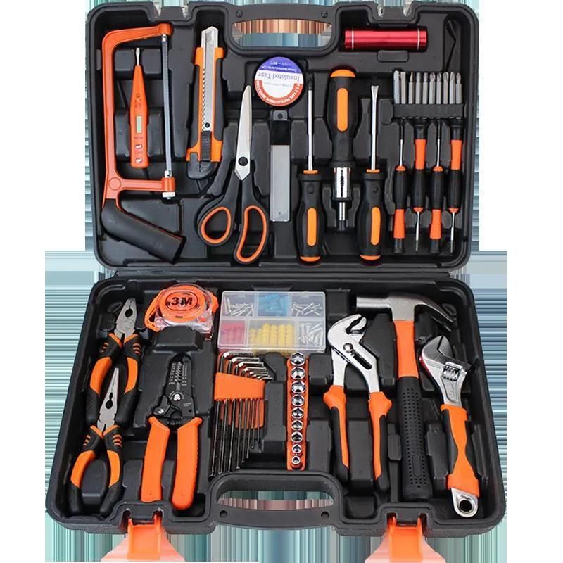48PCS Practical Home Repair Hand Working Tool Kit Electrician Basic Professional Mechanic Tool Set