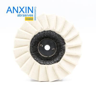 Radial Woolen Flap Disc with M10 Screw
