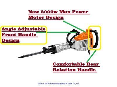 2000W Super Powerful Electric Demolition Breaker