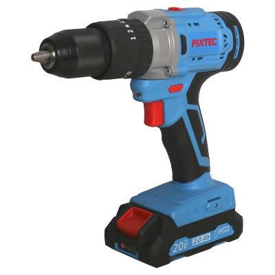 Fixtec 19500ipm Rate Screwdriver Hammer Drill Impact for DIY