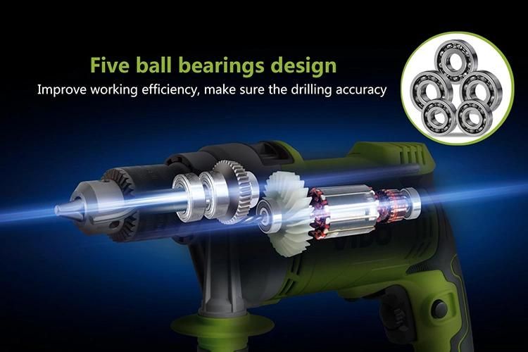 Vido Portable 1050W 13mm Electric Tools Impact Drill
