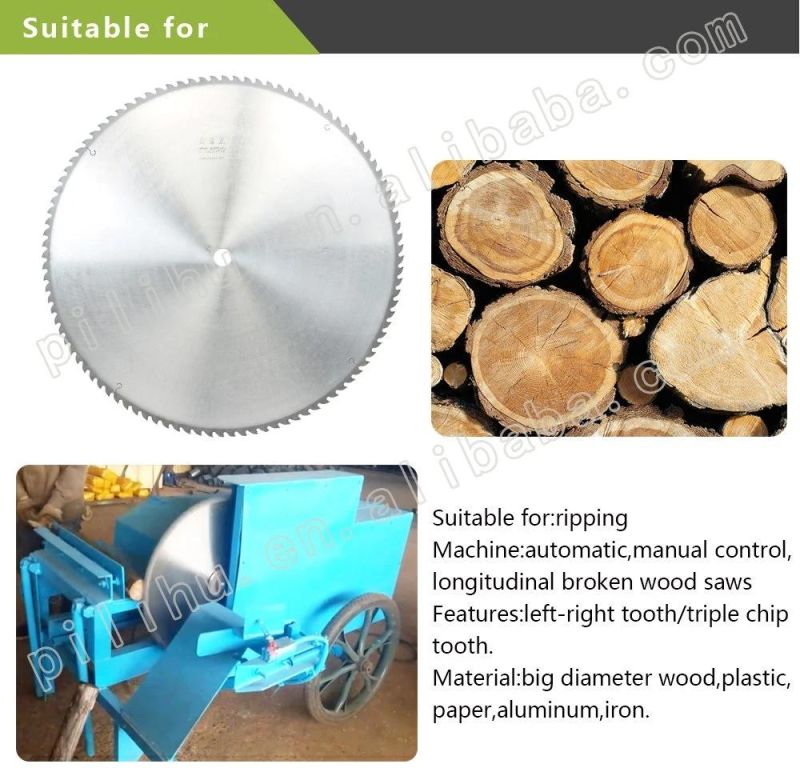 Factory Supply Customize 1200mm Circular Saw Blades for Cutting Big Wood Paper Metal