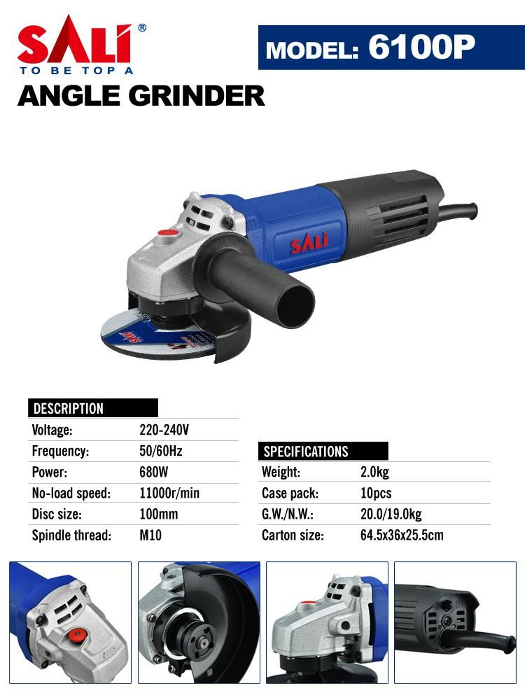 Sali 6115A/6125A 900W 115/125mm High Quality Angle Grinder