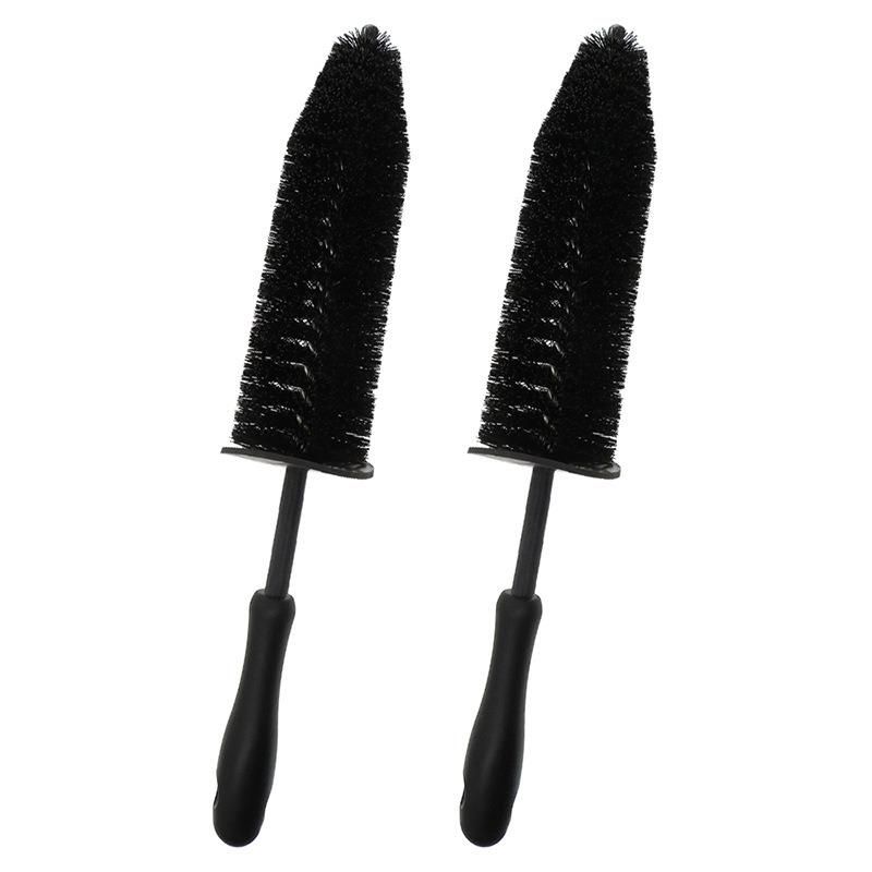 Cross-Border Supply Car Wash Tire Cleaning Brush Car Hub Brush Wheel Hub Brush Car Wash Brush Car Cleaning Supplies