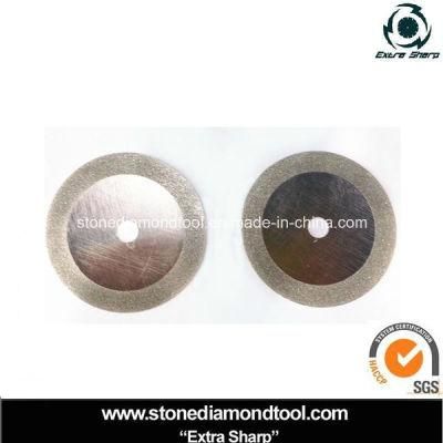 6&prime;&prime; Electroplated Diamond Saw Blades for Stone/Glass/Marble