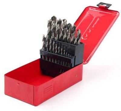 25-Piece Twist High Speed Steel Drill Set
