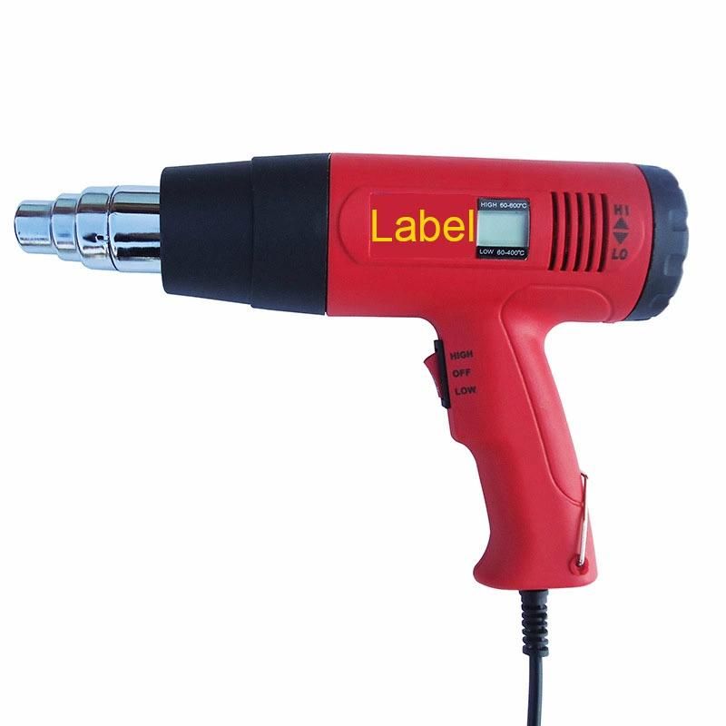 1600W Hot Air Gun with LED Display Timer Gga-1600t