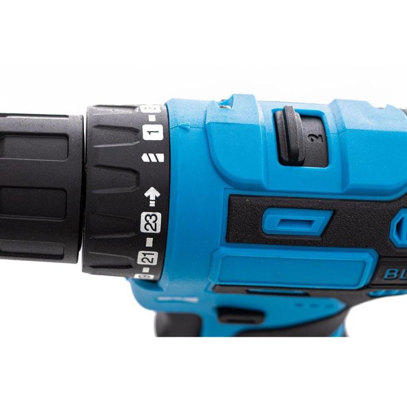 12V Impact Cordless Brushless Compact Drill Electric Drill with 2-Speed Lithium-Ion Battery Drill