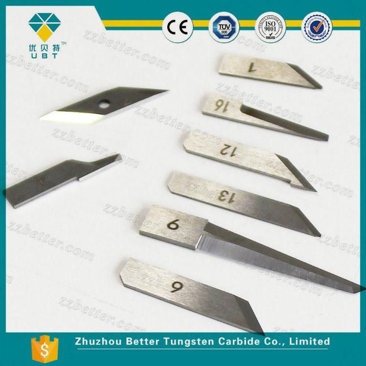 Cemented Carbide Leather and Textile Cutting Blades Knives