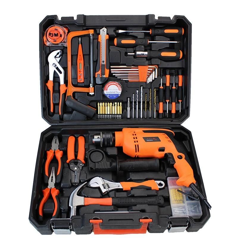 48PCS Practical Home Repair Hand Working Tool Kit Electrician Basic Professional Mechanic Tool Set
