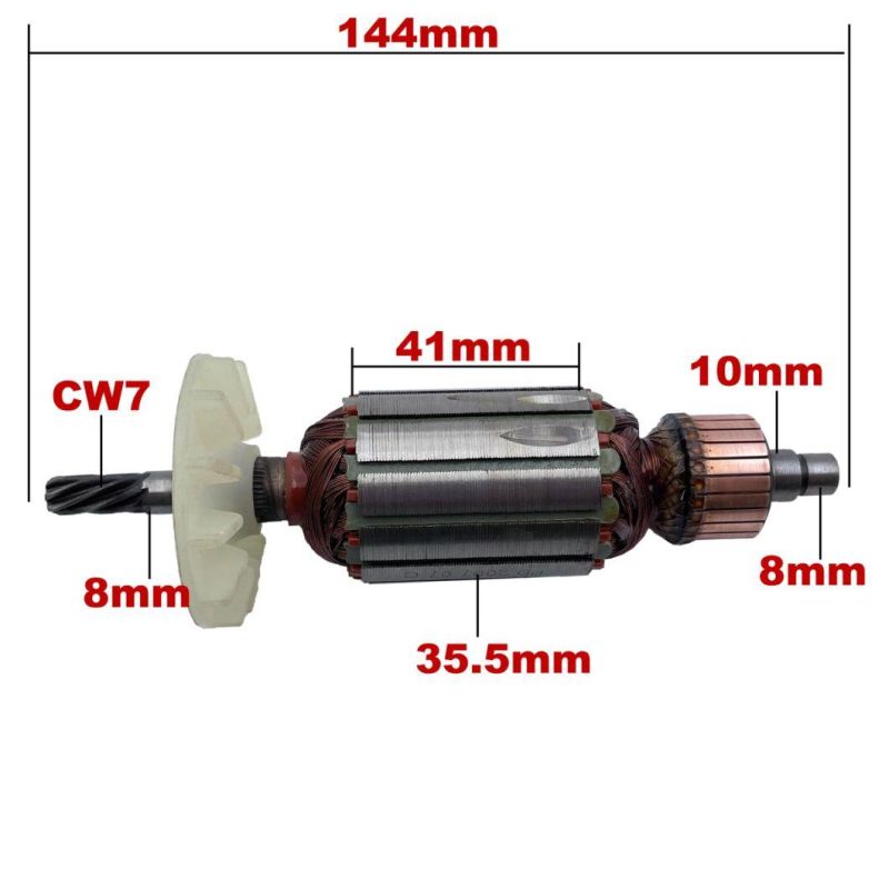 AC220V-240V Armature Rotor Anchor Replacement for Hitachi Impact Drill