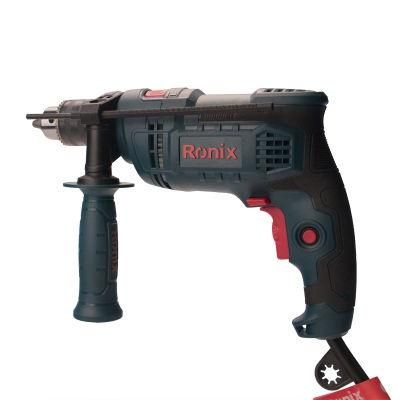 Ronix Model 2214lk 650W 13mm in Stock Power Tools Portable Handle Electric Impact Driver Drill Set with BMC Box