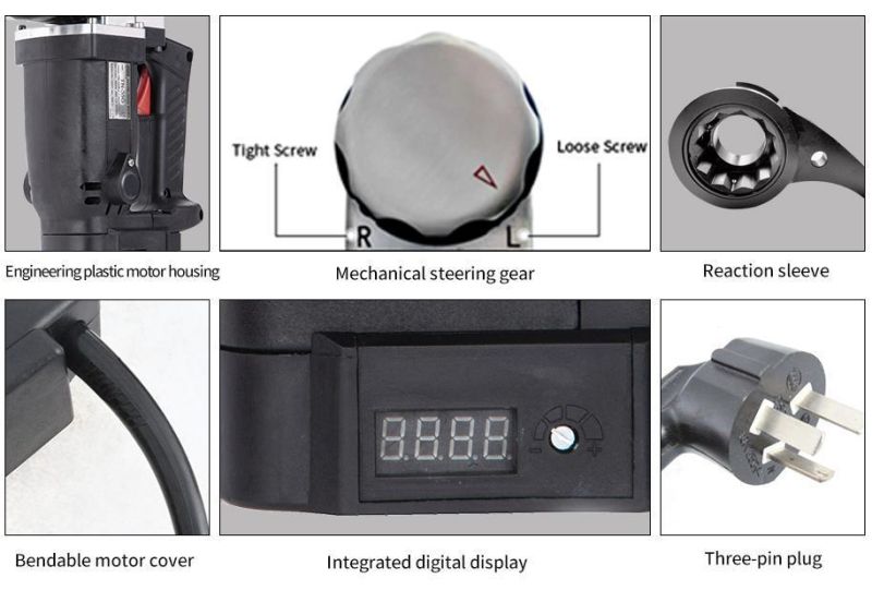 Steel Bridge Use Electric Torque Gun 2500nm