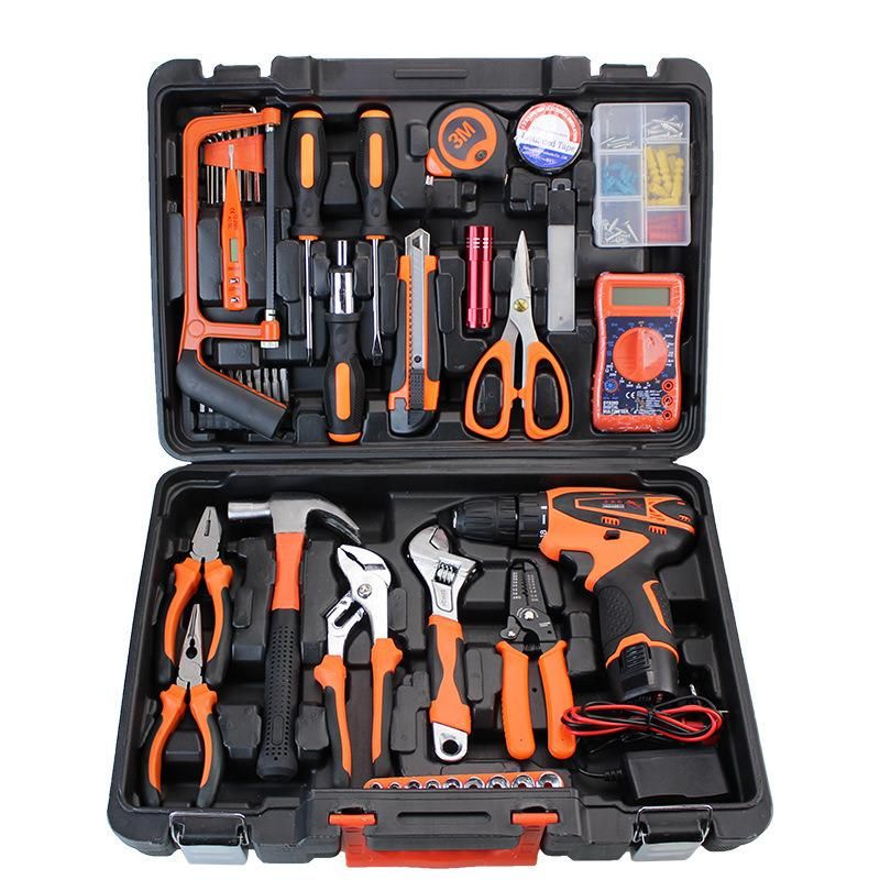 Household Combo Auto Car Repair Hand Tools Custom 30PCS Networking Toolbox Home Networking Tool Kit Set with Storage Case