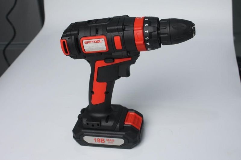 High Quality Efftool 18V Cordless Drill Lh-Qm109FT