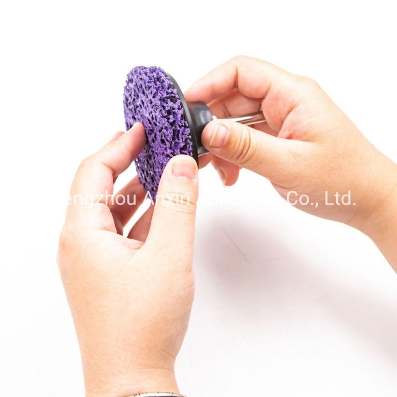 2" R Type Purple Color Strip It Cleaning Paint Removing Quick Change Disc