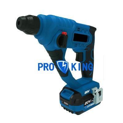 Professional 18V / 20V Cordless Drill 80 Nm Rotary Hammer Drill 4 Pole Motor