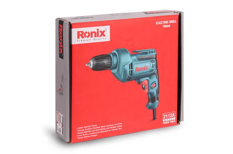Ronix Model 2112A 450W 20mm Mini Portable Electric Drill Power Hammer Drill