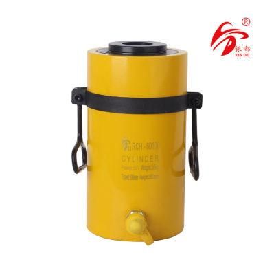60 Ton Single Acting Hydraulic Hollow Plunger Cylinder (RCH-60100)