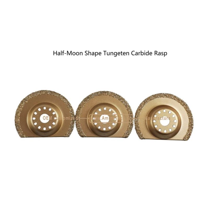 Half-Moon Shape Tungeten Carbide Rasp,Power Tools