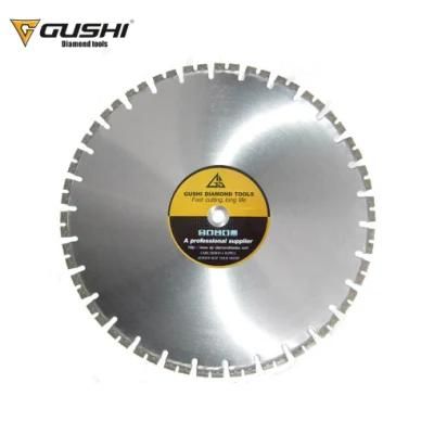 Segmented Saw Blade for Wet Cutting Cured Concrete