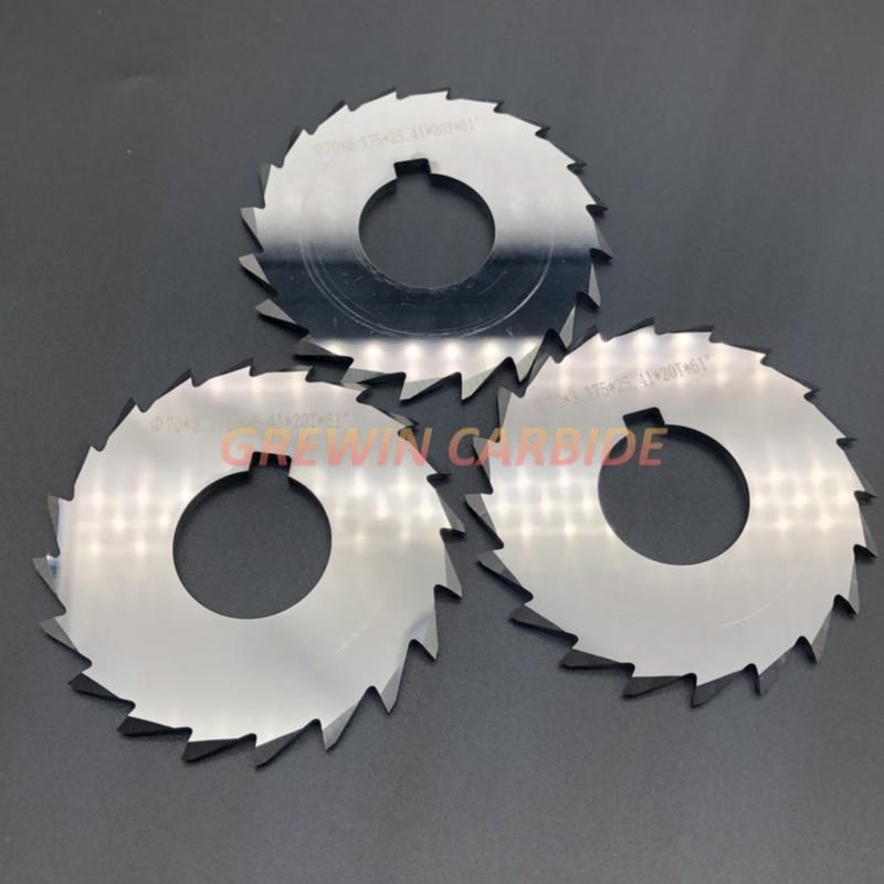 Gw Carbide Cutting Tool-Tungsten Carbide Slitting Saw Blade Disc Cutter