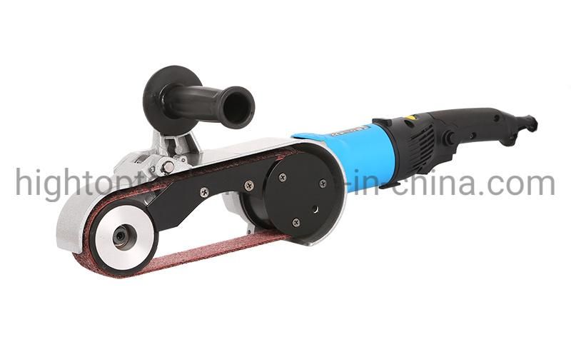 Long Arm Metal Stainless Steel Pipe Tube Surface Finishing Belt Sander Polisher Grinder Sanding Polishing Machine