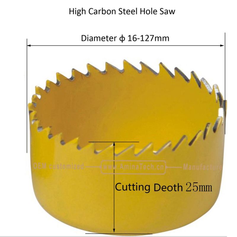 9PC high Carbon Hole Saw Set,Power Tools,Drill Bits