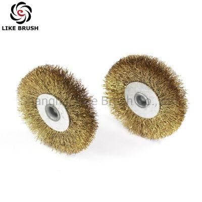 Crimped Brass Wire Wheel Brushes