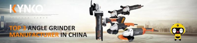 Kynko 100mm/4" 720W 12000rpm Back Switch Electric Angle Grinder for Stone Industry Power Tools