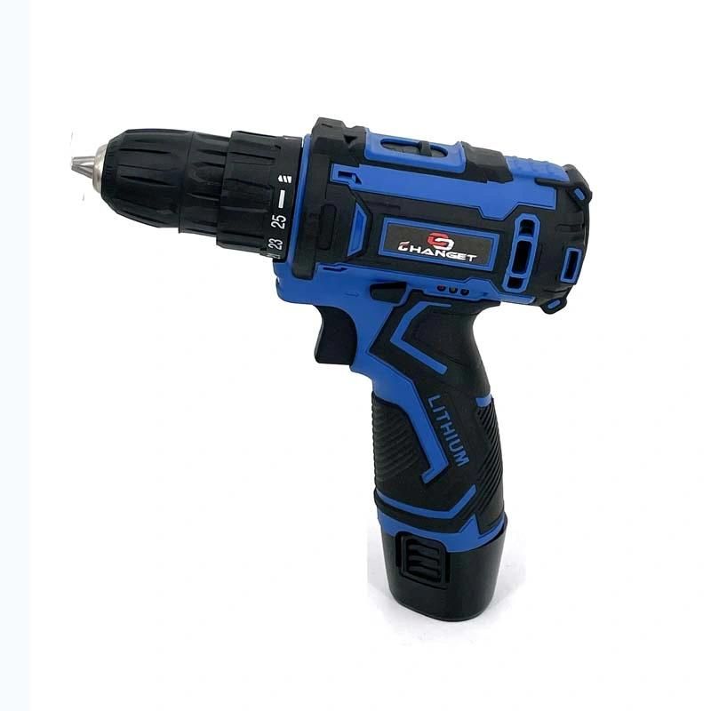 Cg-2013bl Double Speed 12V 16.8V 21V Li-on Lithium Battery Professional Manufacturer Hand Rechargeable Double Speed Cordless Drill