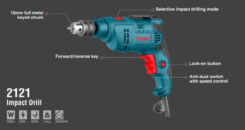 Ronix Power Tools Available with One Year Warranty Free Inspection Powertools 2121