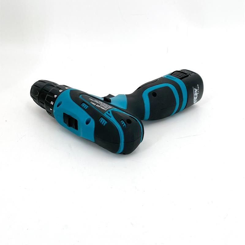 Cg-2006blue Double Speed 12V 16.8V 21V Li-on Lithium Battery Professional Manufacturer Hand Rechargeable Forward and Reverse Impact Cordless Drill