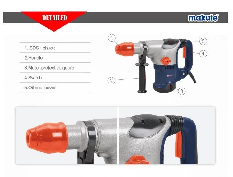 Makute HD018 1200W Professional Drill Machine Rotary Hammer