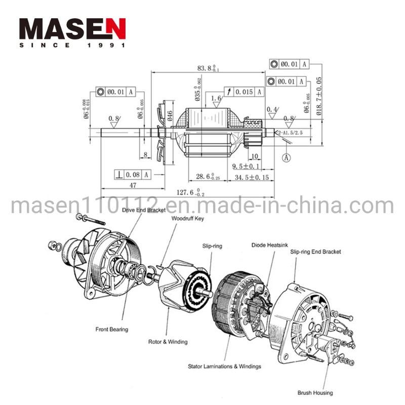 Professional Power Tool Accessories Customization Armature Rotor Fit Bosch Power Tools