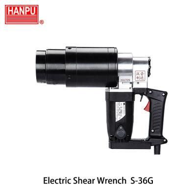 Hanpu Electric Shear Wrench S-36g, Special for Steel Structure Shear Bolt M30/M33/M36