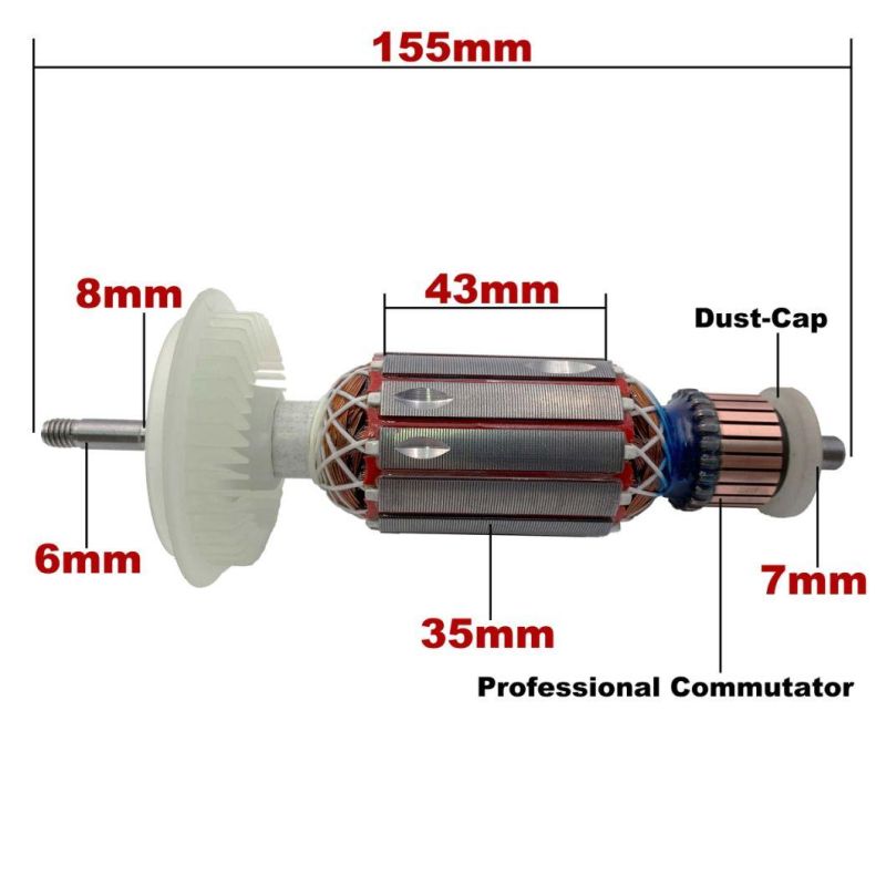 AC220V-240V Rotor Anchor Stator Armature Replacement of Bosch Angle Grinder