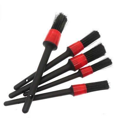 Cross-Border Supply of Car Beauty Cleaning Brush Multi-Function Detail Brush Crevice Brush Car Cleaning Detail Brush 5-Piece Set