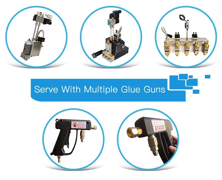 for Glue Shoes Hot Melt Glue Machine with Tank