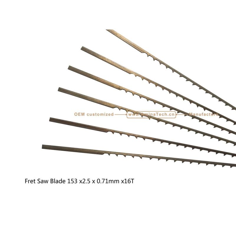 Aminatech Fret Saw Blade 153 x2.5 x 0.71mm x16T,Hand Tools,Jig Saw Blade