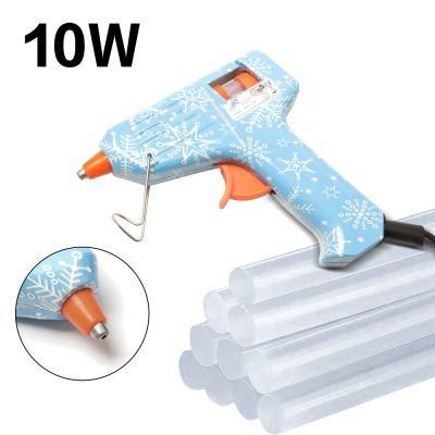 21501 10W Hot Glue Gun with Two Glue Sticks Is Suitable for DIY Projects